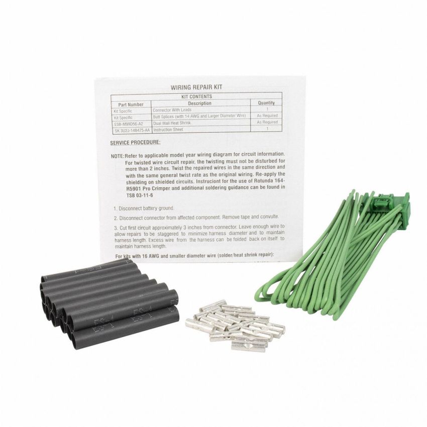 Motorcraft Wiring Connectors 3U2Z14S411BRAB