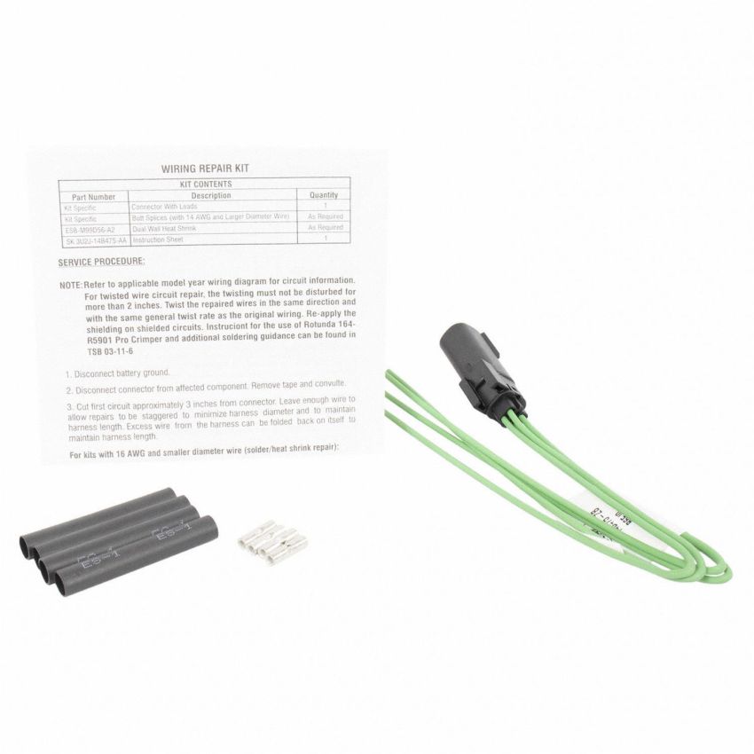 Motorcraft Wiring Connectors CU2Z14S411ZB