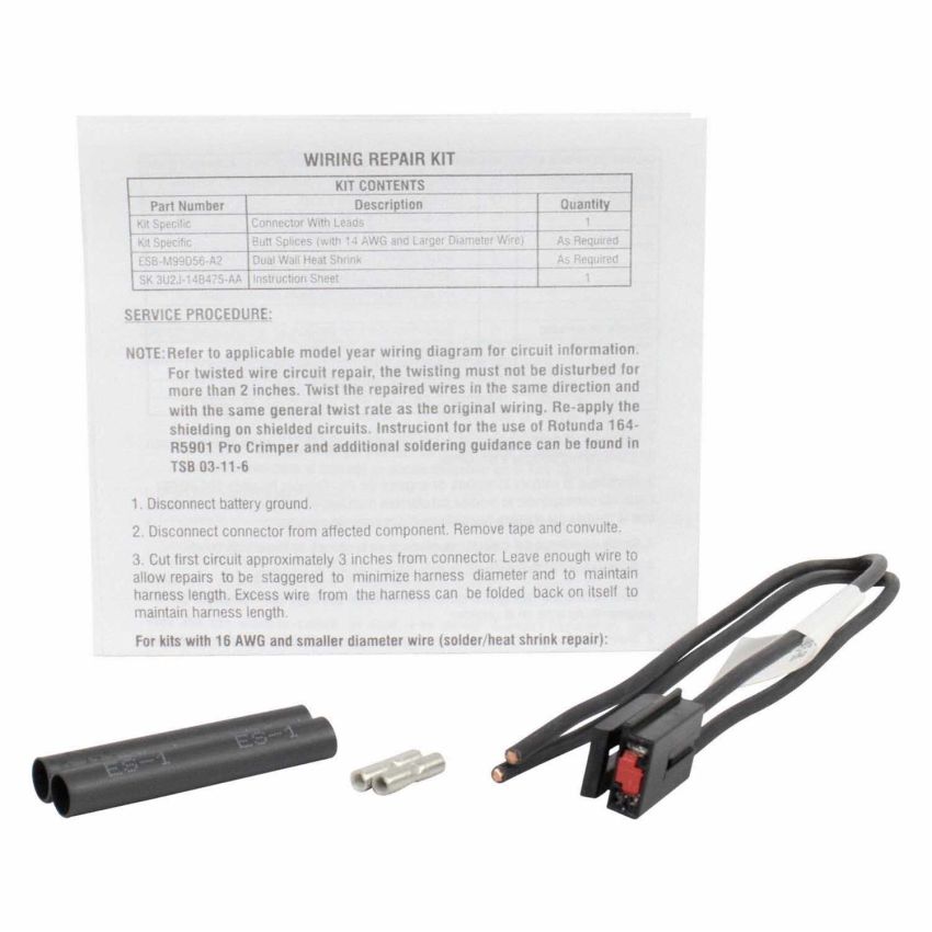 Motorcraft Wiring Harnesses 3U2Z14S411ERC
