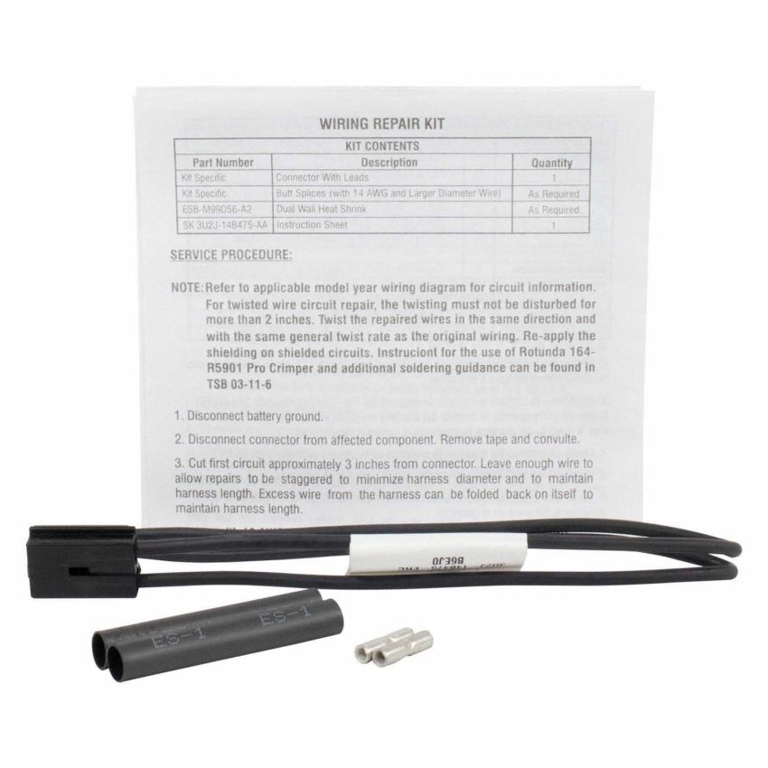 Motorcraft Wiring Harnesses 3U2Z14S411ERC