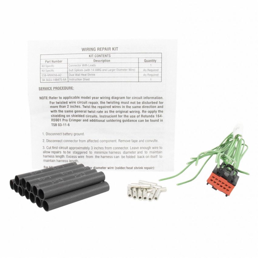 Motorcraft Wiring Connectors 4U2Z14S411MC