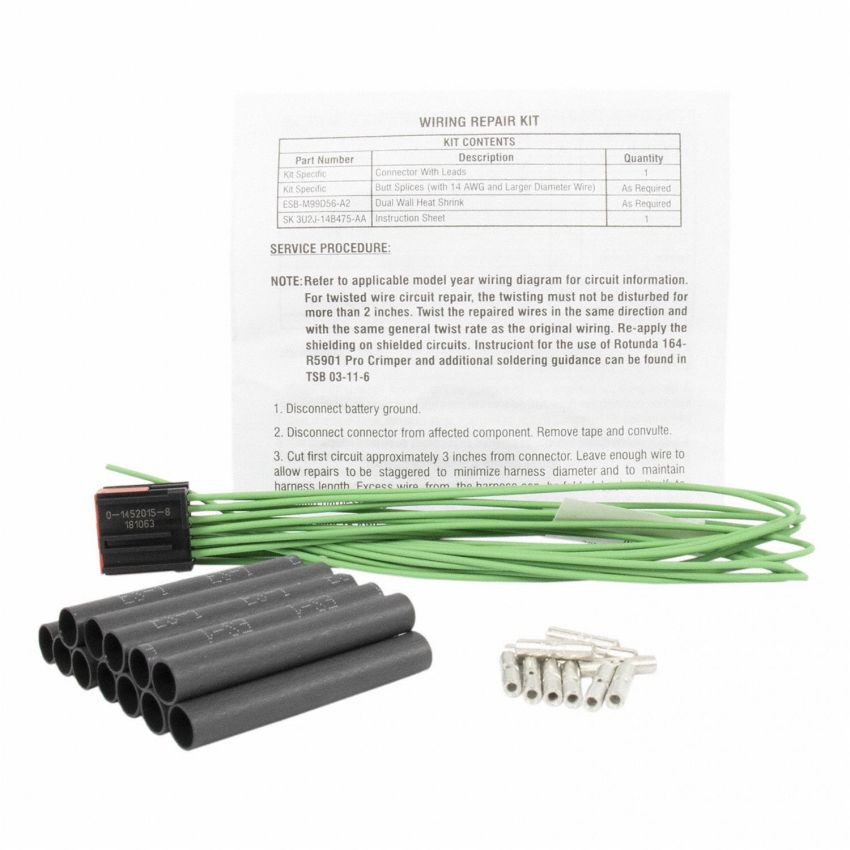 Motorcraft Wiring Connectors 4U2Z14S411MC