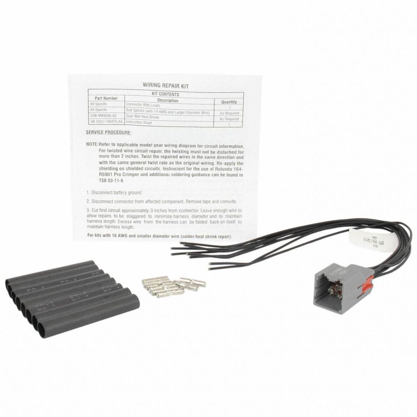 Motorcraft Wiring Connectors AU2Z14S411BNB