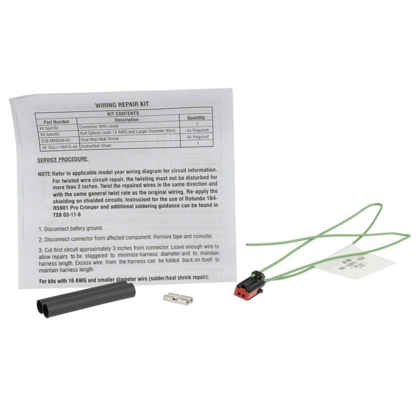 Motorcraft Wiring Connectors BU2Z14S411ABB