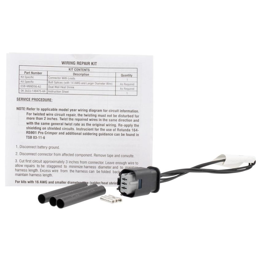 Motorcraft Wiring Connectors KU2Z14S411EA
