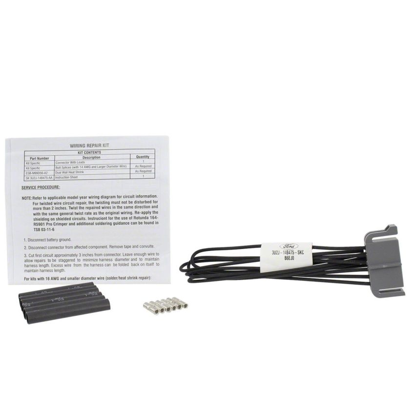 Motorcraft Wiring Connectors and Pigtails 3U2Z14S411SKC