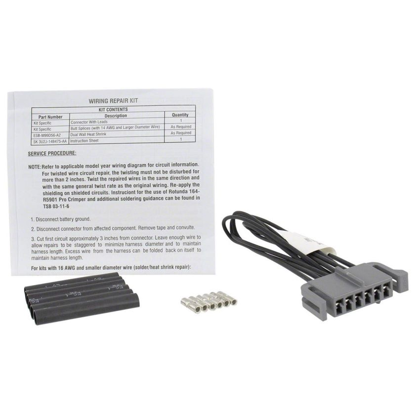 Motorcraft Wiring Connectors and Pigtails 3U2Z14S411SKC