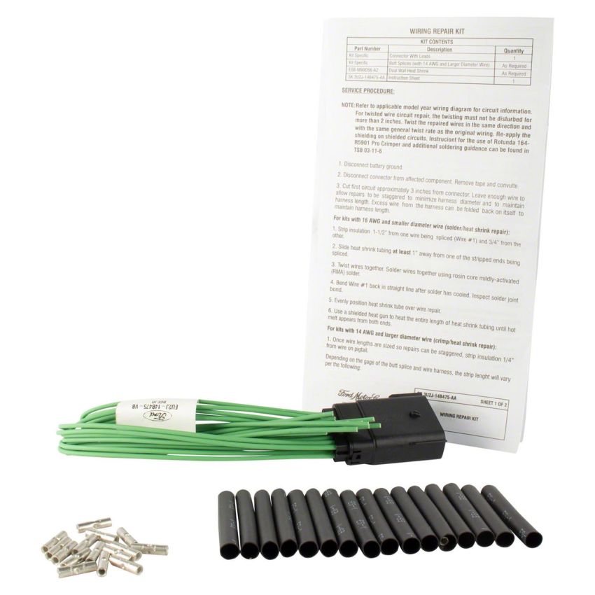 Motorcraft Wiring Harnesses EU2Z14S411VB