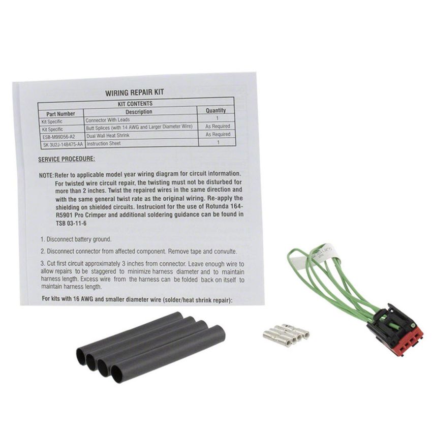 Motorcraft Wiring Connectors 3U2Z14S411KYC