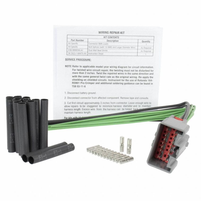 Motorcraft Wiring Harnesses KU2Z14S411RA
