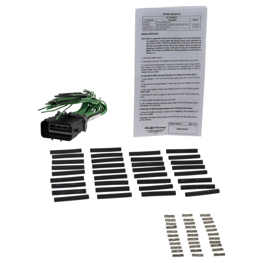 Motorcraft Battery Cables, Direct Fit KU2Z14S411SA