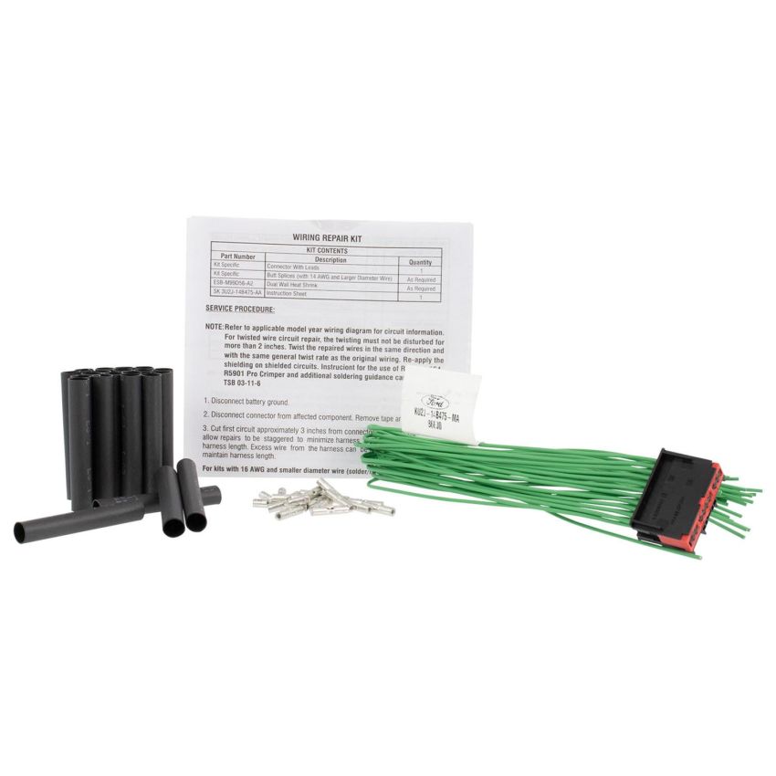 Motorcraft Wiring Connectors KU2Z14S411MA