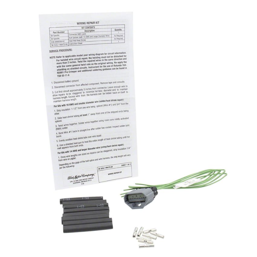 Motorcraft Wiring Connectors LU2Z14S411DA