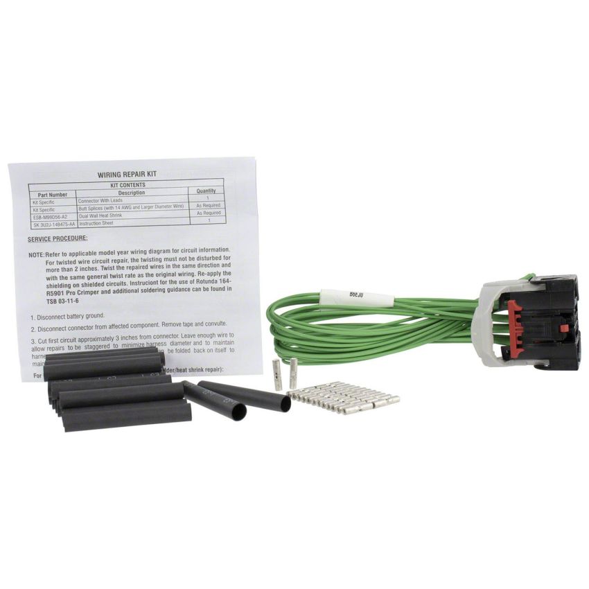 Motorcraft Battery Cables, Direct Fit LU2Z14S411EA