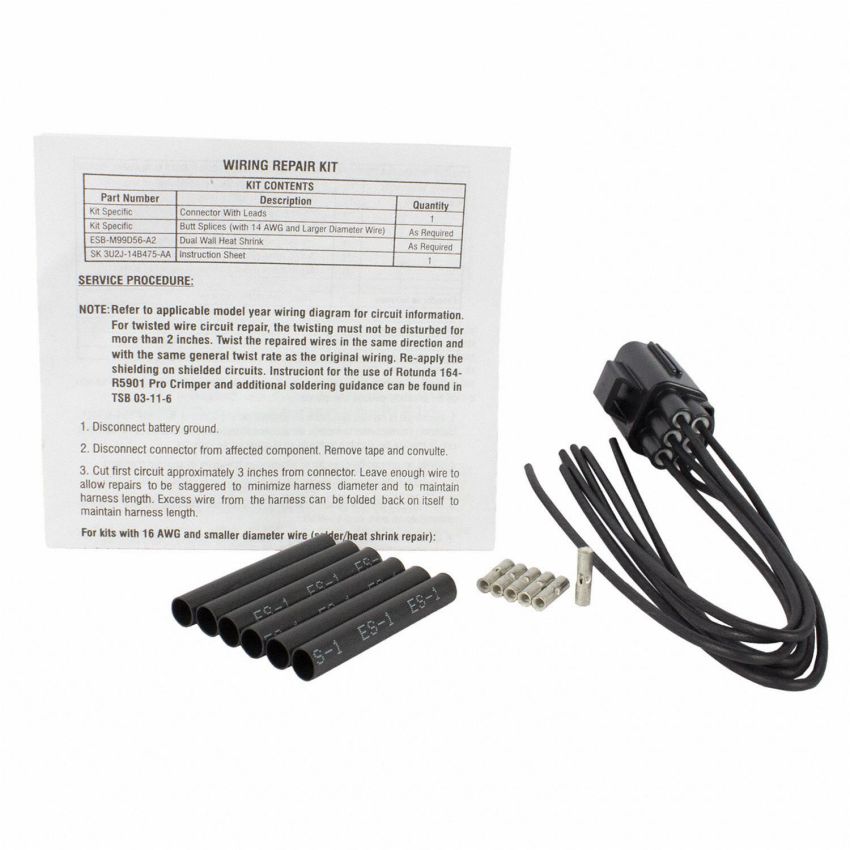 Motorcraft Wiring Connectors 1U2Z14S411BUA
