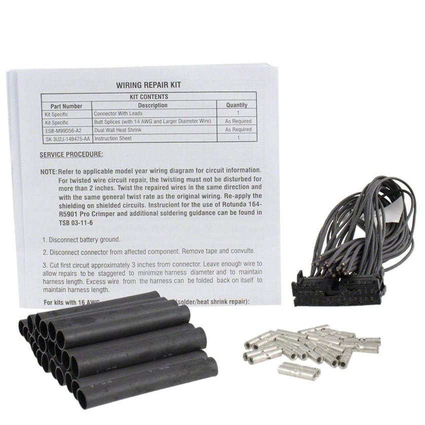 Motorcraft Battery Cables, Direct Fit LU2Z14S411SA