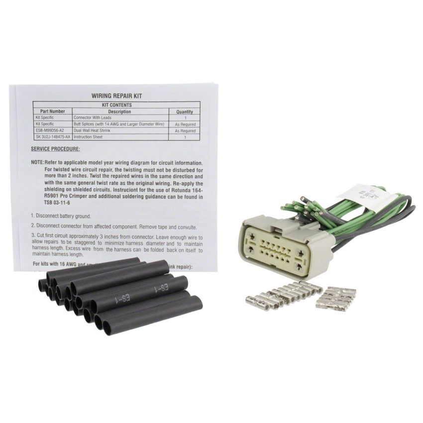Motorcraft Battery Cables, Direct Fit LU2Z14S411ZA