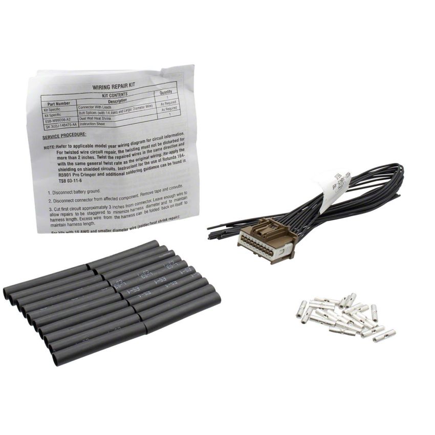 Motorcraft Battery Cables, Direct Fit 9U2Z14S411AHB
