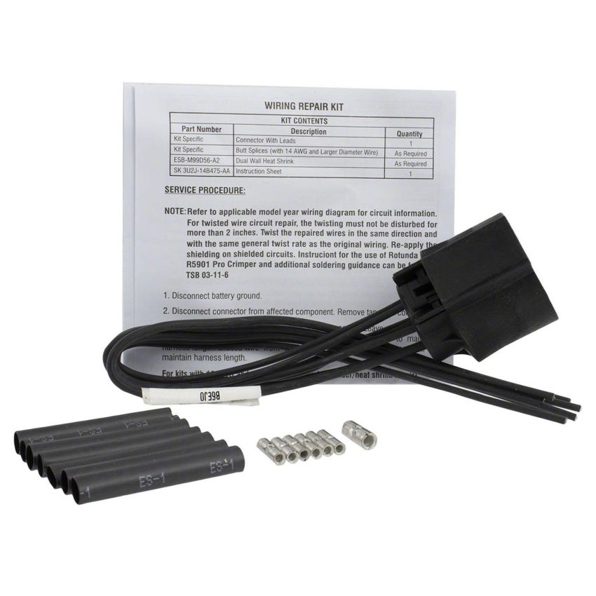 Motorcraft Battery Cables, Direct Fit 3U2Z14S411JXC