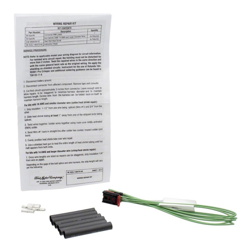 Motorcraft Battery Cables, Direct Fit MU2Z14S411HA