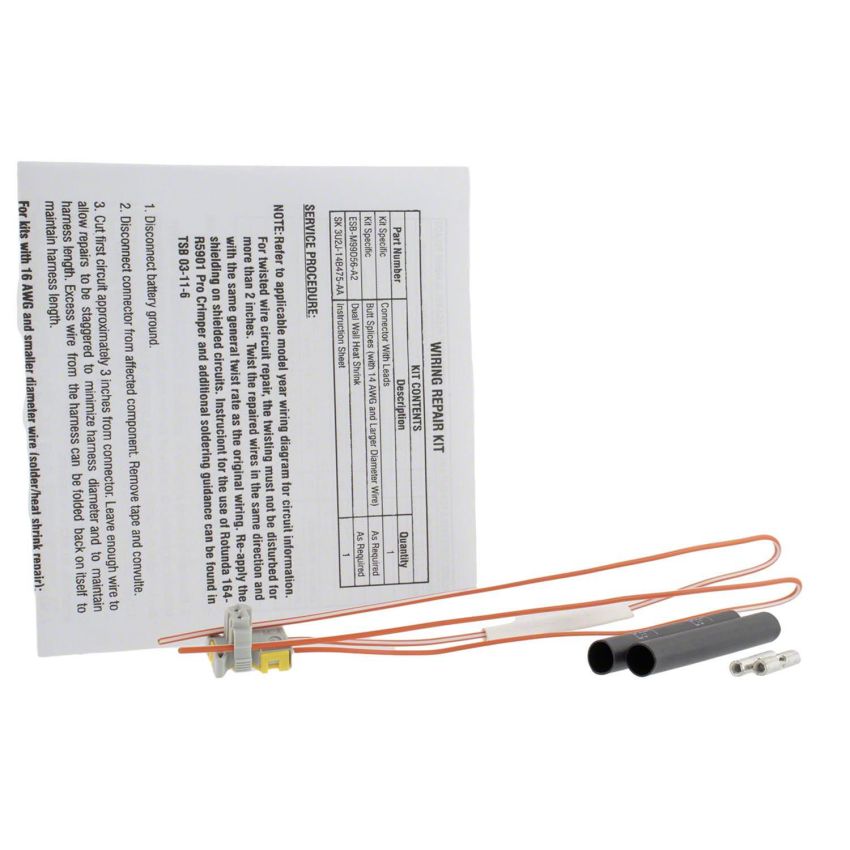 Motorcraft Wiring Connectors and Pigtails BU2Z14S411BFB