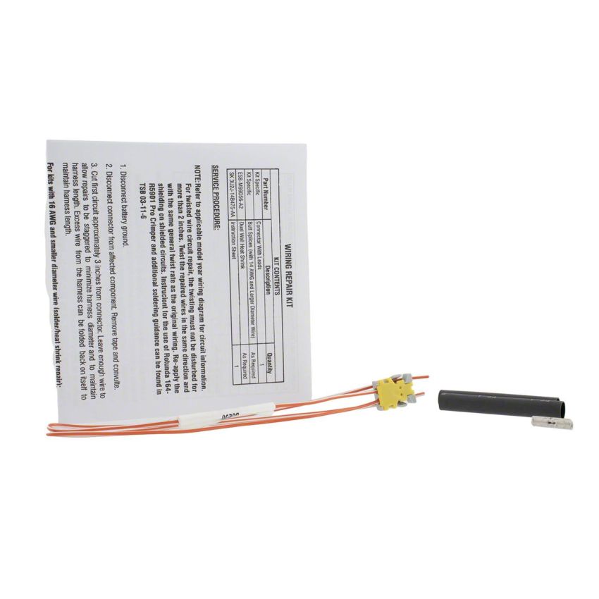 Motorcraft Wiring Connectors and Pigtails BU2Z14S411BFB