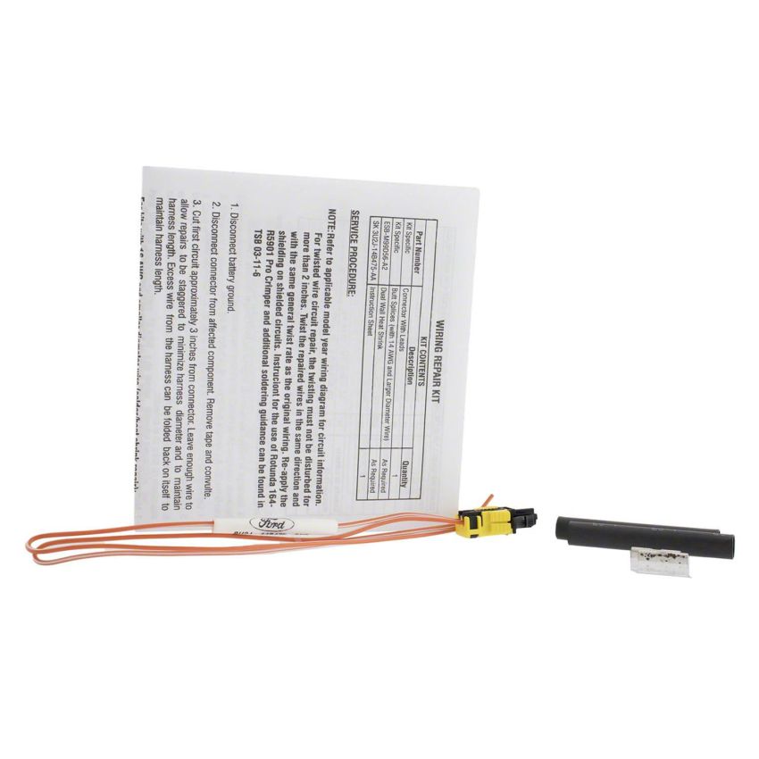 Motorcraft Wiring Connectors and Pigtails BU2Z14S411BNB