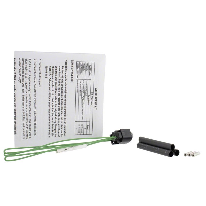 Motorcraft Wiring Connectors and Pigtails 3U2Z14S411CCC