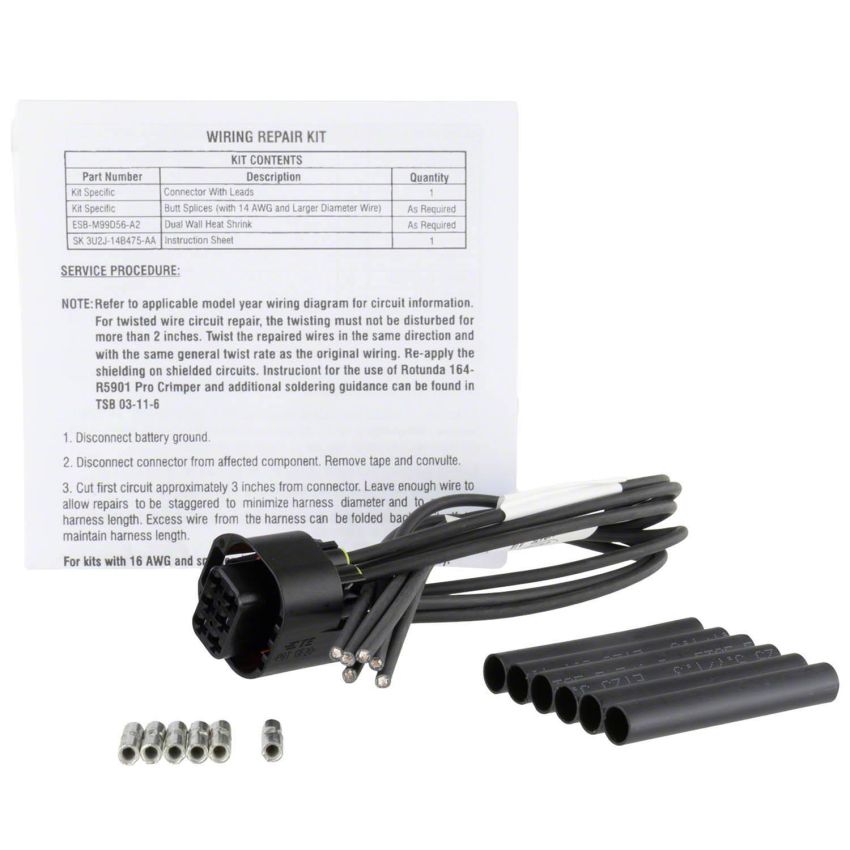 Motorcraft Wiring Harnesses PU2Z14S411AJA