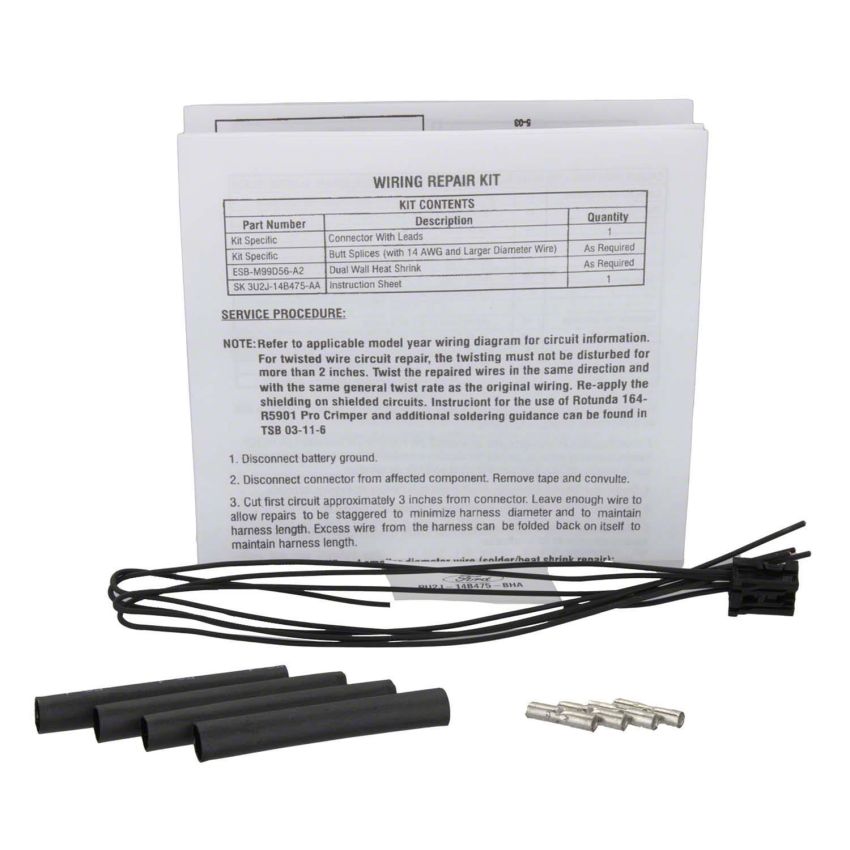 Motorcraft Wiring Harnesses WPT1822