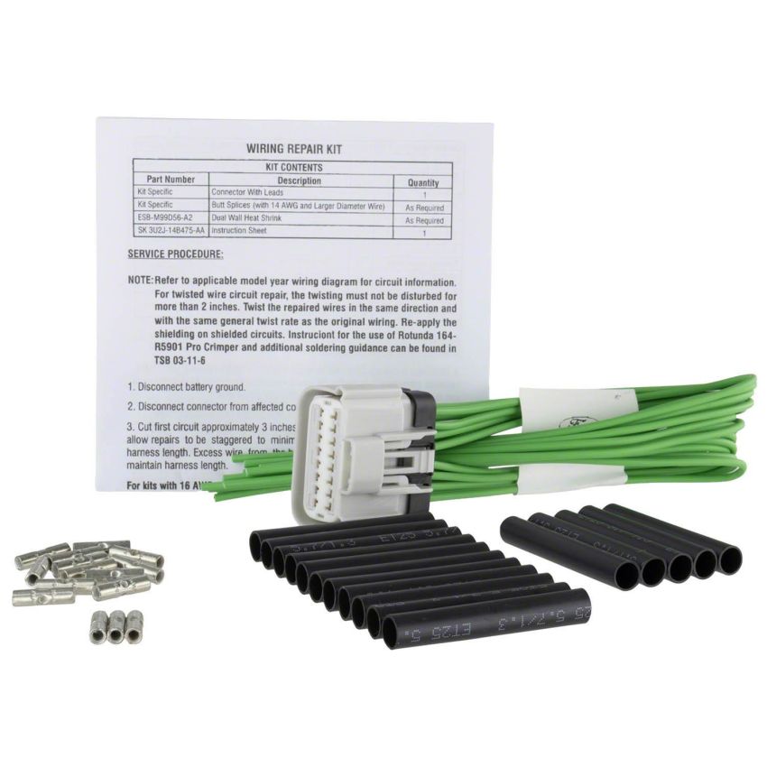 Motorcraft Wiring Harnesses RU2Z14S411AKA