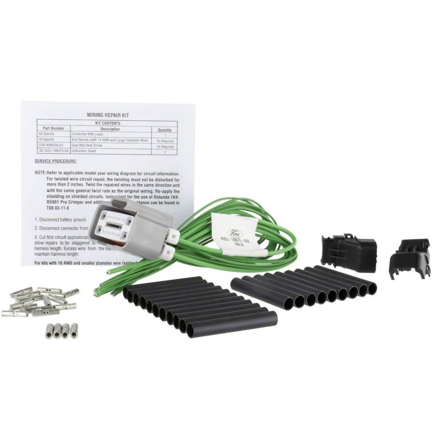 Motorcraft Wiring Harnesses RU2Z14S411F