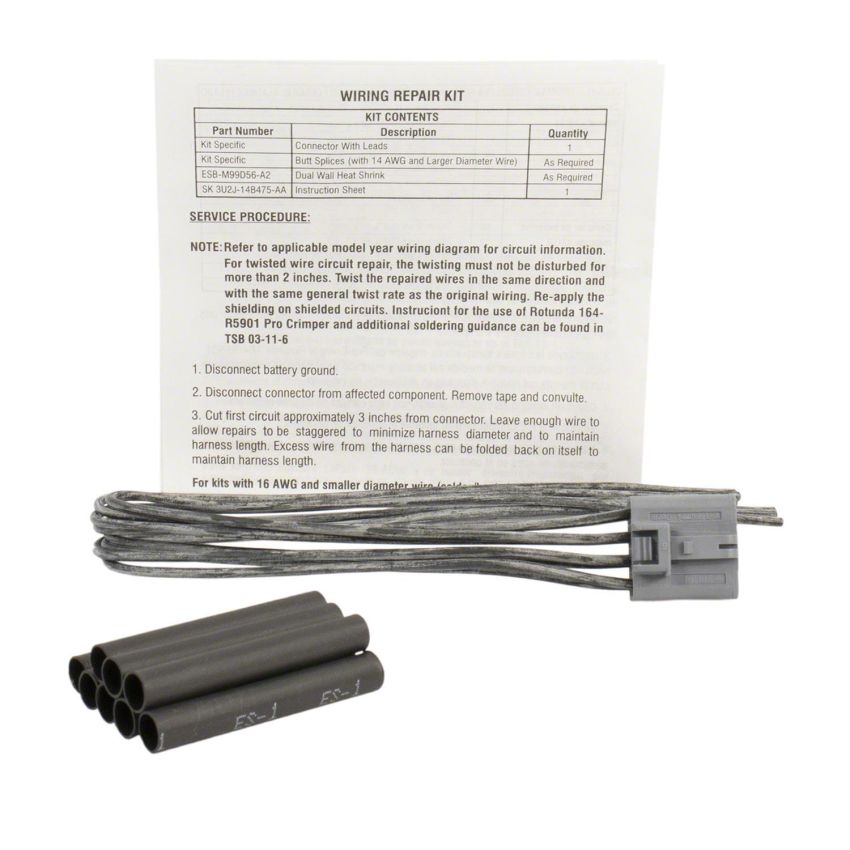 Motorcraft Wiring Connectors and Pigtails 3U2Z14S411DMA