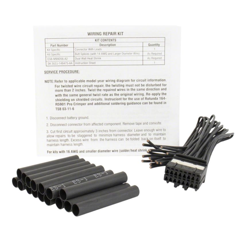 Motorcraft Wiring Connectors 3U2Z14S411EBA