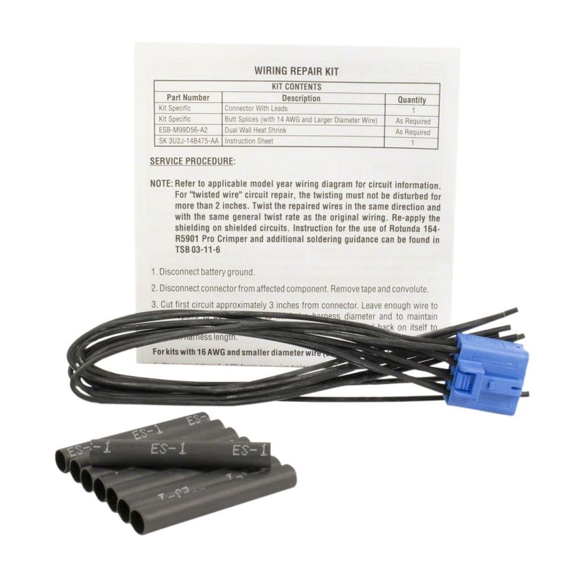 Motorcraft Wiring Connectors 3U2Z14S411FYA