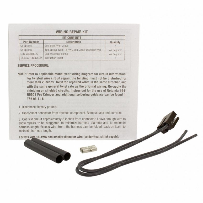 Motorcraft Wiring Connectors 3U2Z14S411EHA
