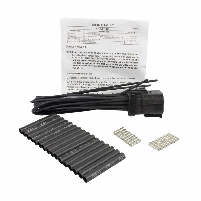 Motorcraft Wiring Connectors 3U2Z14S411JVA