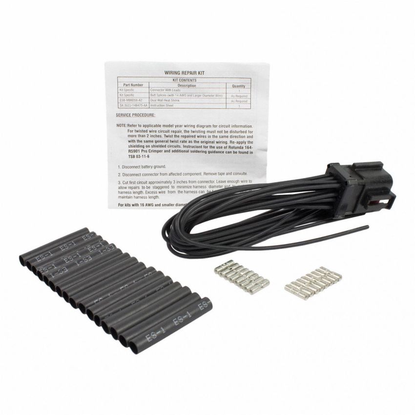 Motorcraft Wiring Connectors 3U2Z14S411JVA