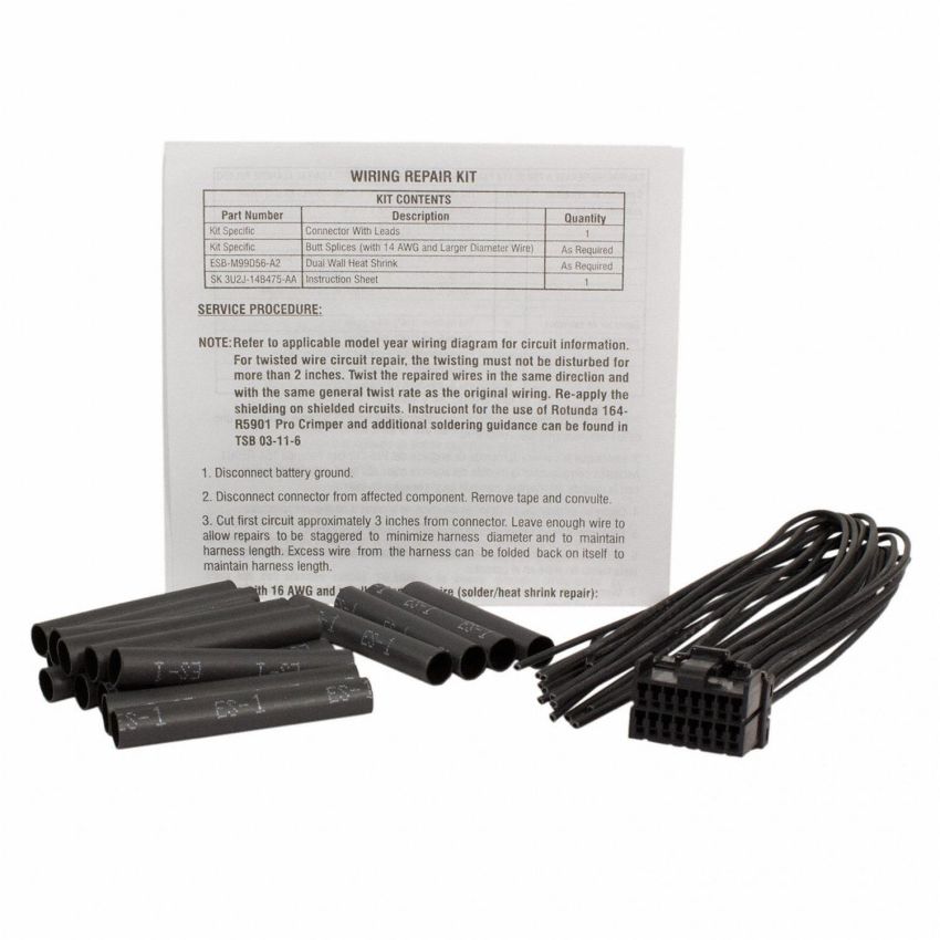 Motorcraft Wiring Connectors 3U2Z14S411GMA