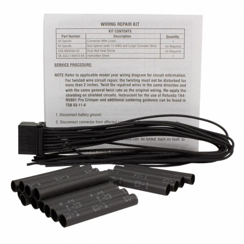 Motorcraft Wiring Connectors 3U2Z14S411GMA