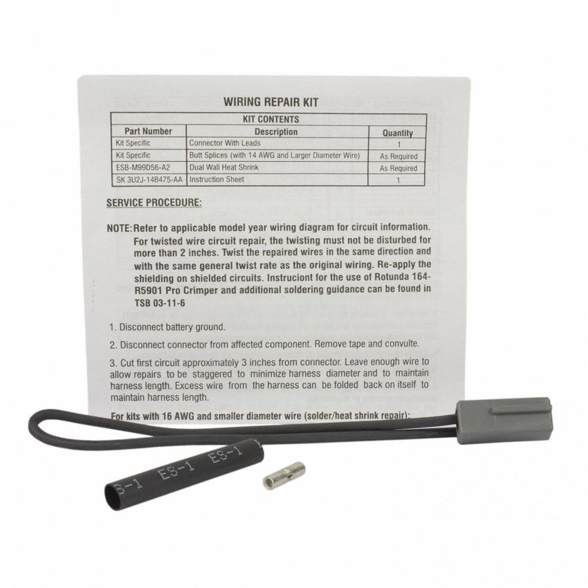Motorcraft Wiring Connectors 3U2Z14S411HNA