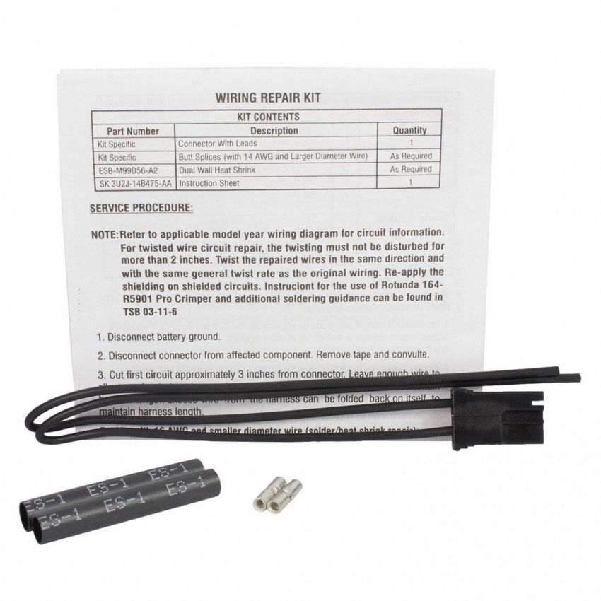 Motorcraft Wiring Connectors 3U2Z14S411FBA