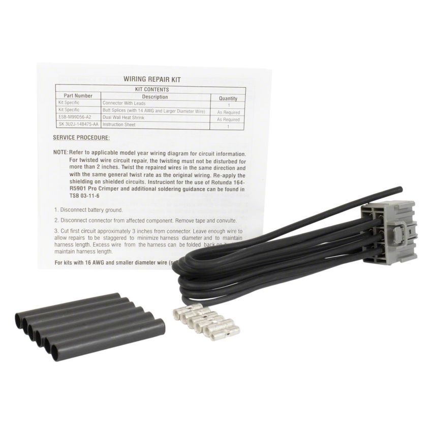 Motorcraft Wiring Connectors 3U2Z14S411HEA
