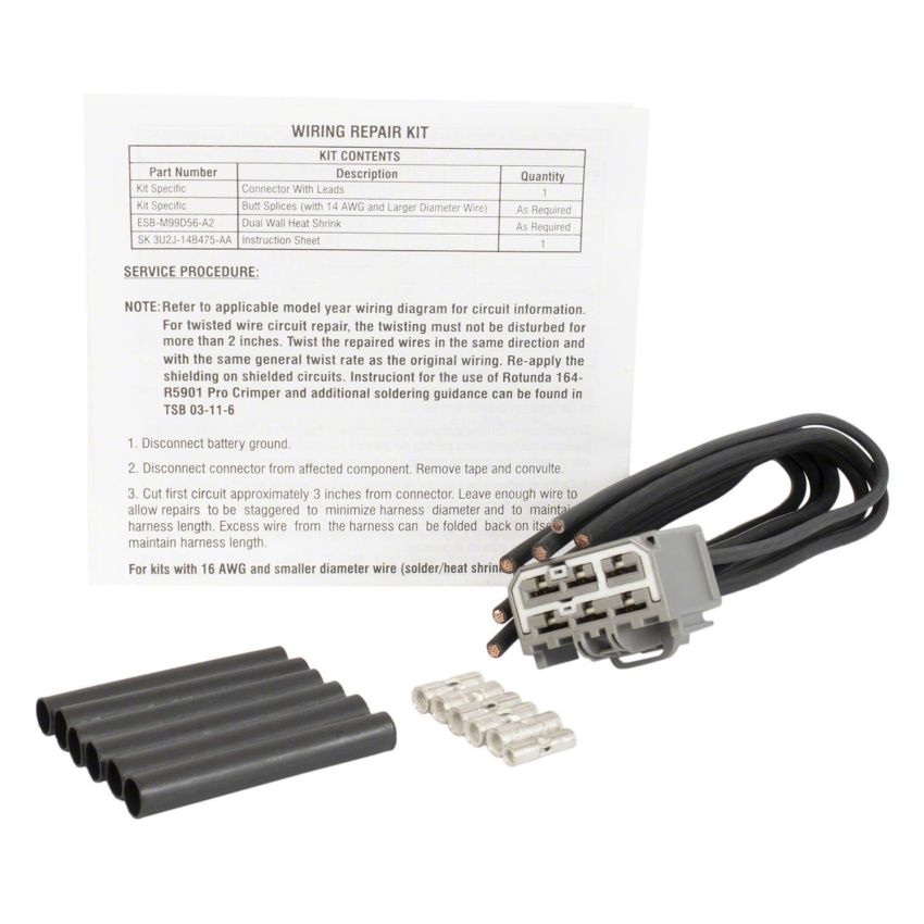 Motorcraft Wiring Connectors 3U2Z14S411HEA