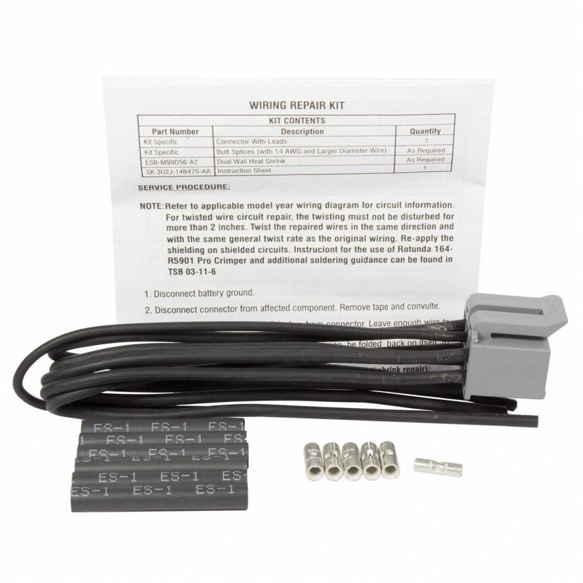Motorcraft Wiring Connectors 3U2Z14S411ZA