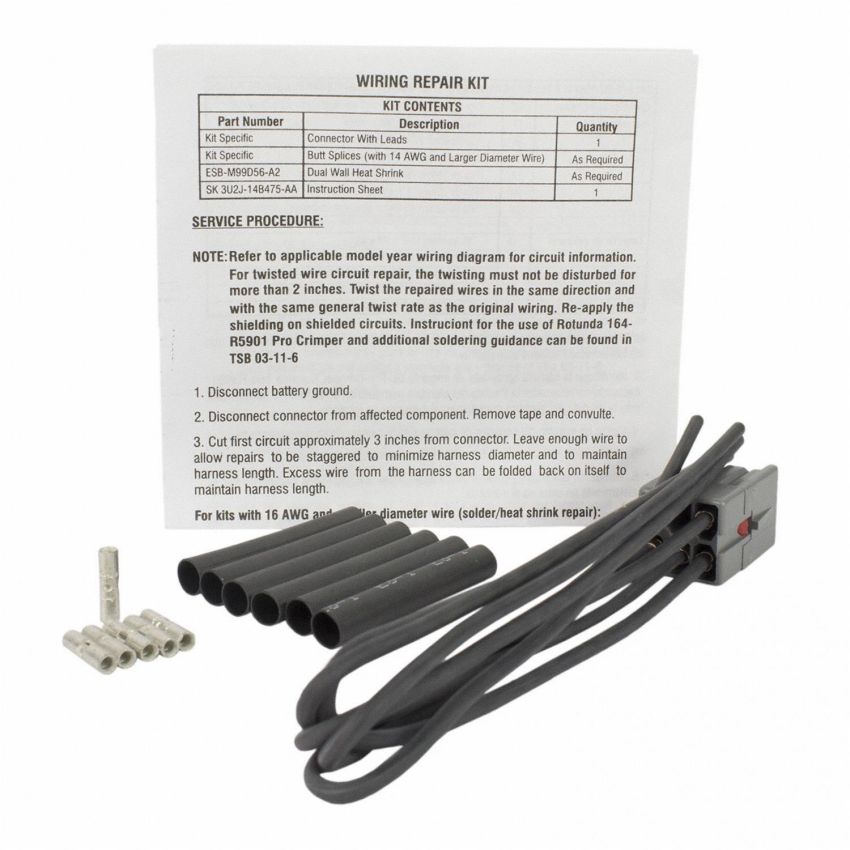 Motorcraft Wiring Connectors 3U2Z14S411EAA