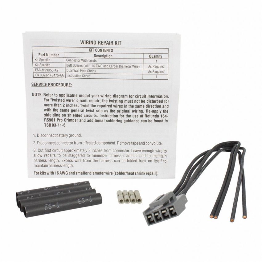 Motorcraft Wiring Connectors 3U2Z14S411HXA