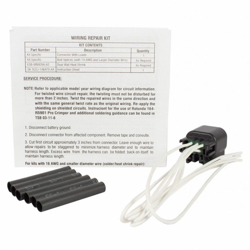 Motorcraft Wiring Connectors 3U2Z14S411MKA