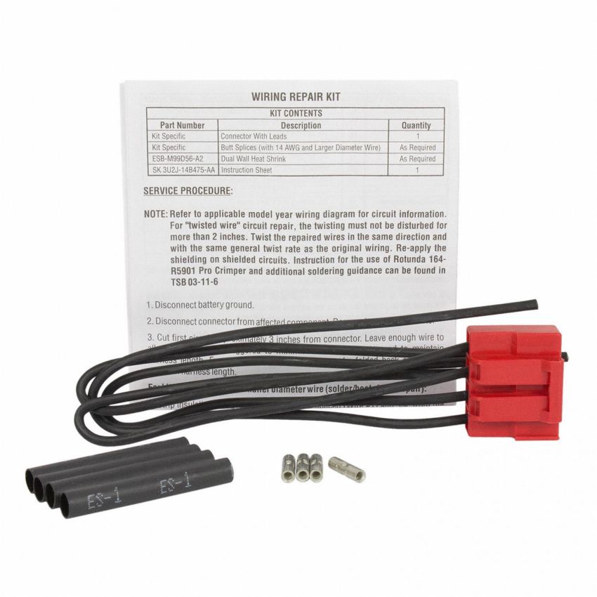 Motorcraft Wiring Connectors 3U2Z14S411MCA