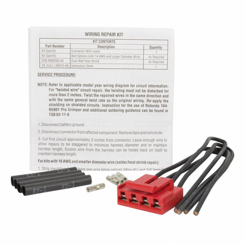 Motorcraft Wiring Connectors 3U2Z14S411MCA